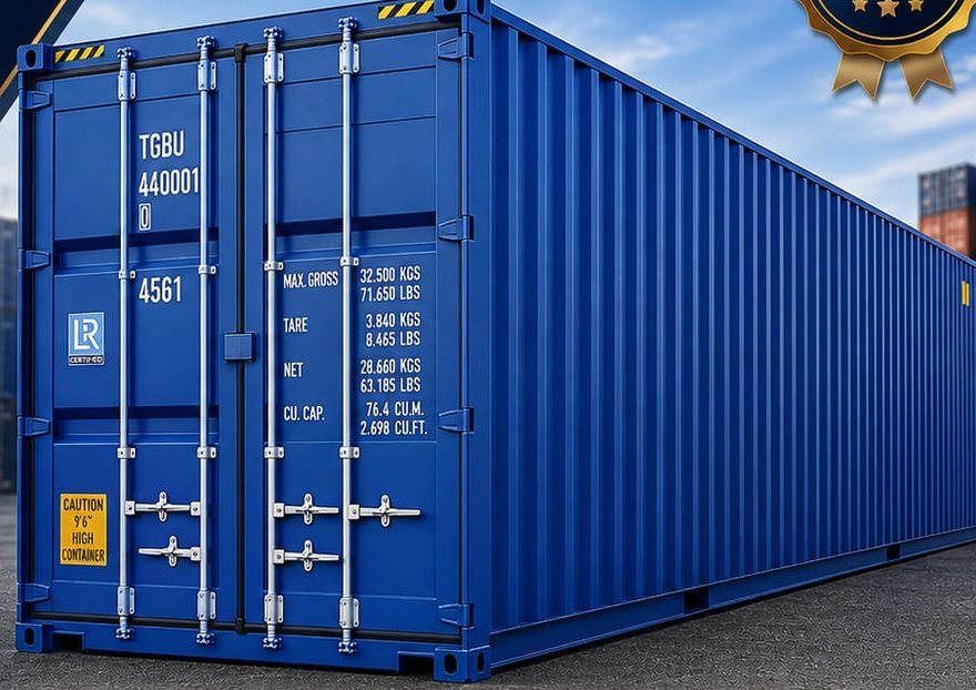 Container 40 pés — novo