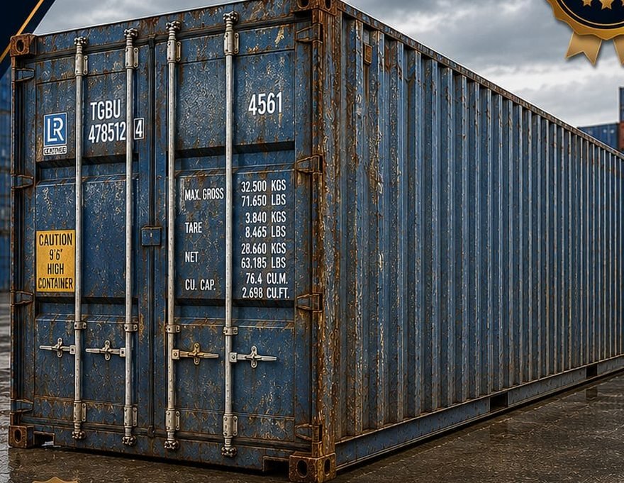 Container 40 pés — usado